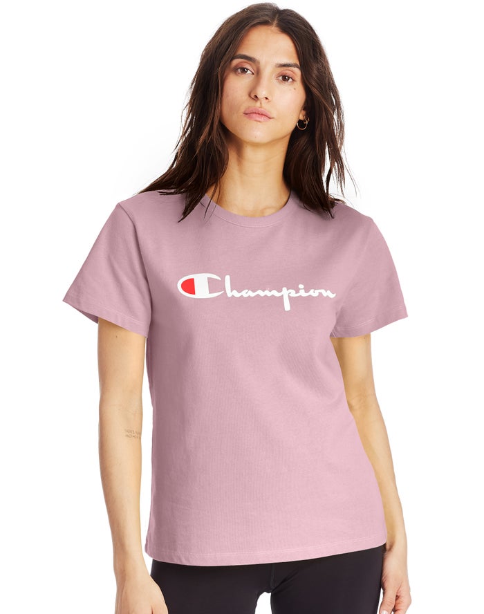 Champion Heritage T-Shirt Dames - Beige - Belgie 7986QLRFY